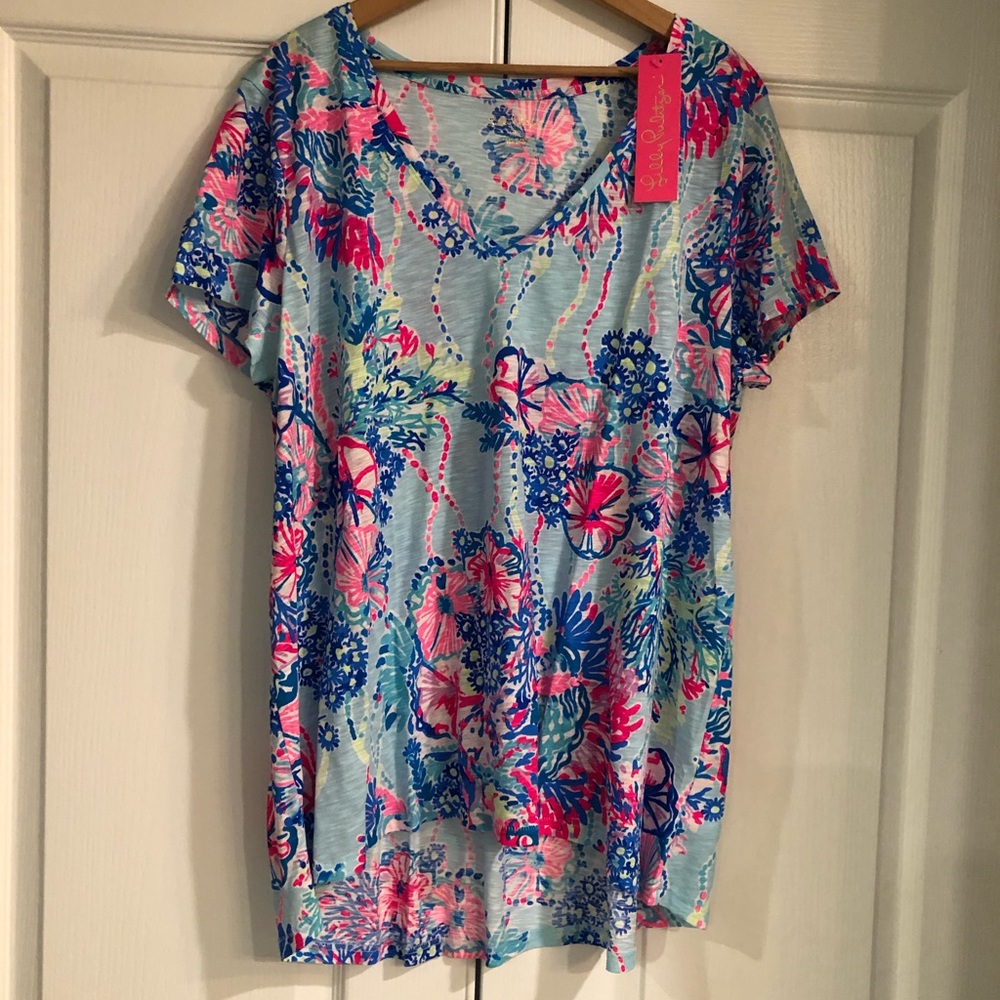 Lilly Pulitzer Etta Top NWT XXL